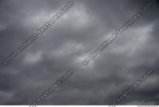 Photo Texture of Dark Clouds